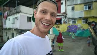 Walking a Favela in Rio de Janeiro, Brazil