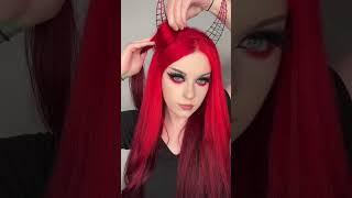 Devil horn hairstyle tutorial ️