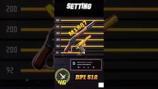 Free Fire Headshot setting 2024  Best Sensitivity Settings ️| Sensitivity + Hud Settings Free Fire