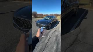 Here's how to drive a $100,000 Genesis G90!