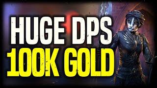 Become a DPS God with 100k Gold | Magblade PvE DPS Build for ESO