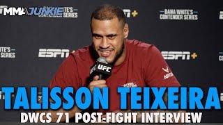 6-foot-7 Tallison Teixeira Plans to Make Noise in UFC Heavyweight Division | DWCS 72