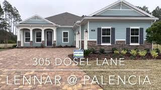 Walk Through of 305 Dosel Lane - Lennar at Palencia