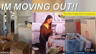 vlog : I'm moving OUT! pack with me to move into my new apartment  | moving ep. 2 | Gulguli Singh