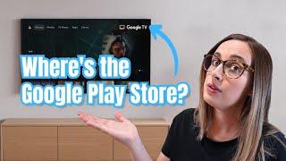 How to find the Google Play Store on Google TV