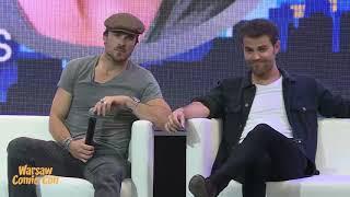 Ian Somerhalder i Paul Wesley panel at Warsaw Comic Con| Ptak Warsaw Expo