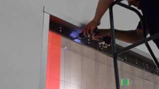 How to install an Eliason EconoTrack Strip Door