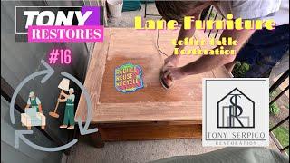 Lane Coffee Table Restoration! Milk & Chalk Paint Combo! TSR #16 #painting #restoration #recycle