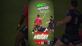 What happened next? Awesome play #rugby #shorts #youtubeshorts