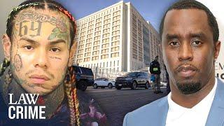 Rapper Tekashi 6ix9ine Gets Thrown in Same Jail as Diddy