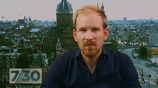 Rutger Bregman's viral tax speech did not go down well in Davos | 7.30