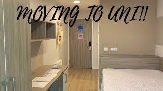 MOVING TO BRIGHTON FOR UNIII  +  EMPTY ROOM TOUR *first year student* 2021 (private halls) |  Tigma