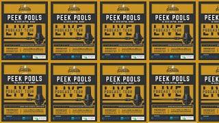 Pool Chasers 1st Live Podcast Tour with Peek Pools