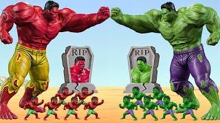 Recuse Team HULK Family Vs Evolution of HULK: Returning from the Dead SECRET | LIVE ACTION STORY