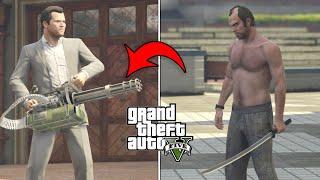 GTA 5 - Secret and Rare Weapon Locations! (Rail Gun, Flamethrower & more)