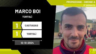 Marco Boi attaccante Tortolì 12-10-2024 - Diario Sportivo