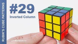 How to make Rubik's Cube Patterns #29: Inverted Column