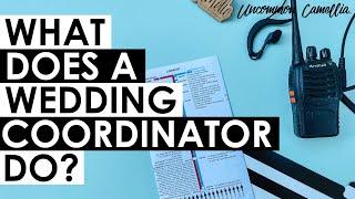 What Does A Wedding Coordinator Do?