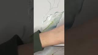 Watercolor and pen flower painting!