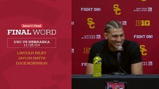 USC Football vs Nebraska Post Game Press Conference