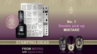 No. 1 mistake when doing double pick up | Stamping ideas from Moyra