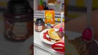 Let’s make breakfast! @officialminiverse Remix #miniverse #miniature #shorts