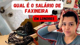 QUANTO GANHA UMA FAXINEIRA EM LONDRES? Como é o trabalho de cleaner na Inglaterra