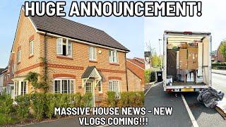 WE ARE SELLING OUR NEW BUILD HOUSE! Huge Move Announcement, Buying & Selling! | House Move 2024