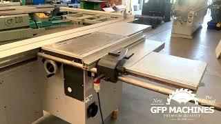 FELDER PANEL SAW K500 S (PRE-OWNED) in action | GFP Machines Wood Working