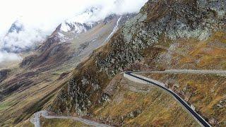 Timmelsjoch on the way to the pass on High Alpine Road