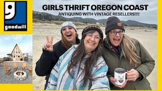 THRIFTING Girls Trip on Oregon Coast! Vintage Resellers & Antiquing