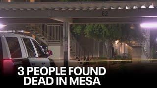 3 people found dead inside Mesa apartment