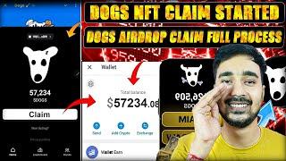 Dogs Withdrawal  | Dogs deposit to exchange | NOW Steps Dogs Airdrop Claim | dogs airdrops claim