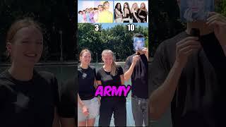 ARMY OR BLINK? (BTS or BLACKPINK) KPOP BATTLE! #blackpink #bts #btsarmy #blink #army #kpop #v #jisoo