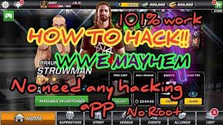 How to HACK wwe MAYHEM |