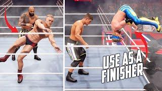 30 Moves You Should Use As Your Finisher in WWE 2K24