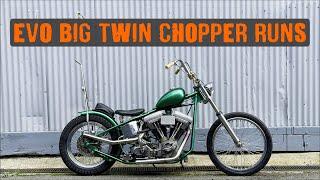 MATTS EVO BIG TWIN CHOPPER BUILD PART 2 | CHAT WHILE I WORK