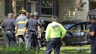 Tesla Crash Shuts down Central Avenue in Westfield