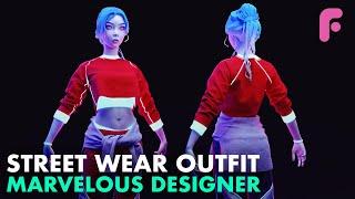 Making a Street Wear Outfit in Marvelous Designer - Free Excerpt