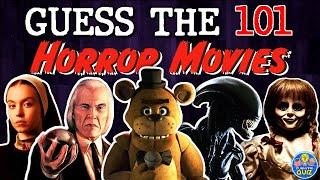 Guess "THE 101 HORROR MOVIES" QUIZ!  | HALLOWEEN SPECIAL| CHALLENGE/ TRIVIA