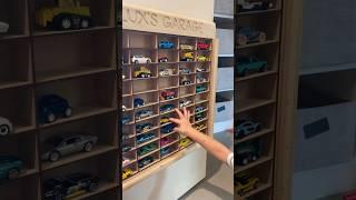 Lux loves organizing even more than playing with the cars! #shorts #diy