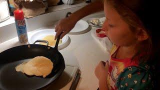 ASMR making Pancakes