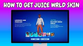 How To Get The FREE Juice WRLD Skin In Fortnite!!!