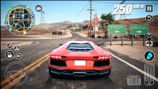 Real Car  draving high speed  3d lomber gini car  games ll #games #newgame2024