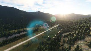 First look at "Sulphur Creek Ranch" from Orbx in Microsoft Flight Simulator 2020