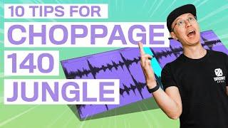 10 TIPS FOR BREAKBEAT MASTERY | Jungle, Choppage 140 BPM Ableton Tutorial