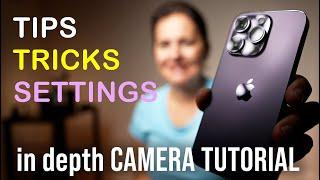 HOW TO USE CAMERA APP on iPhone 14 pro & pro Max | IN DEPTH TUTORIAL