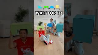 WHO CAN STACK THE HIGHEST TOWER IN 10 SECONDS!? - #shorts