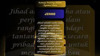 Jihad salah satu Konsep Penting dalam Agama Islam #shorts  #hadist #jihad