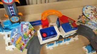 VTech Sky Elevator Marble Run Race with Motorised TRAIN and Pop Tube!